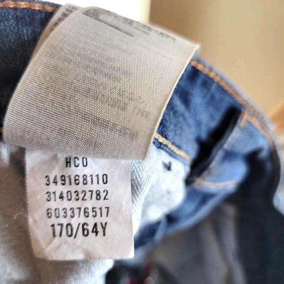 Hollister Womens Shorts Blue 3 Jean Booty Shorts Distressed Raw Hem - Picture 5 of 7